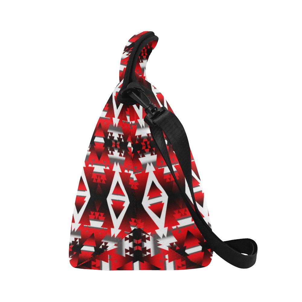 Sierra Winter Camp Large Insulated Neoprene Lunch Bag That Replaces Your Purse (Model 1669) Neoprene Lunch Bag/Large (1669) e-joyer