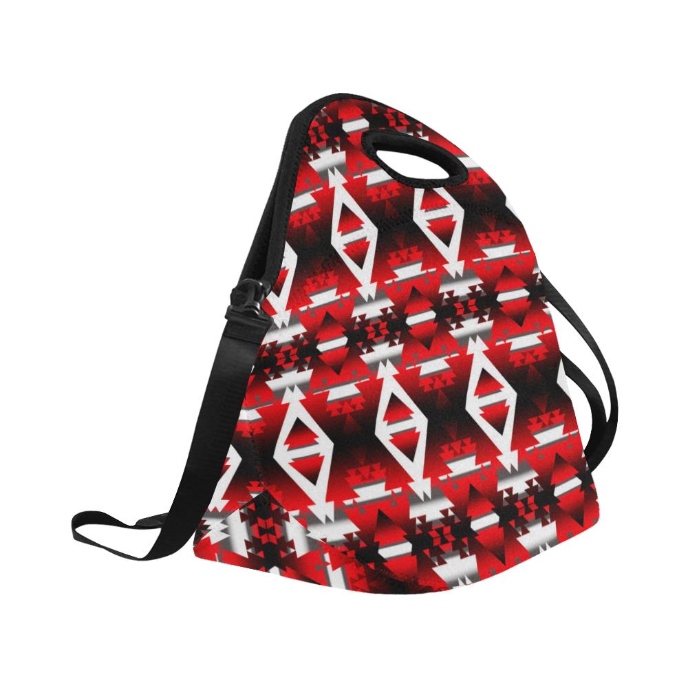 Sierra Winter Camp Large Insulated Neoprene Lunch Bag That Replaces Your Purse (Model 1669) Neoprene Lunch Bag/Large (1669) e-joyer