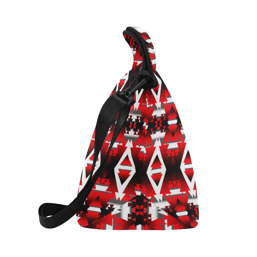 Sierra Winter Camp Large Insulated Neoprene Lunch Bag That Replaces Your Purse (Model 1669) Neoprene Lunch Bag/Large (1669) e-joyer