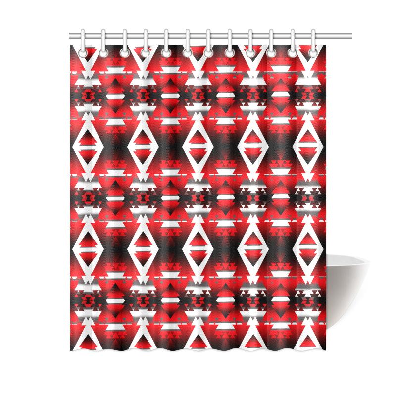 Sierra Winter Camp Shower Curtain 60"x72" Shower Curtain 60"x72" e-joyer