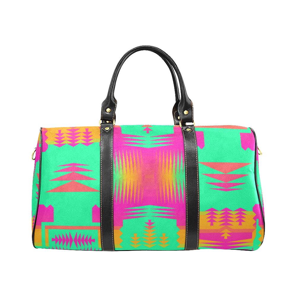 Sky Sky Sage New Waterproof Travel Bag/Small (Model 1639) Waterproof Travel Bags (1639) e-joyer