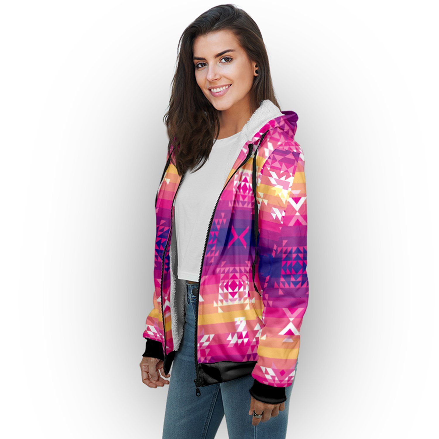 Soleil Overlay LG Sherpa Hoodie hoodie Herman