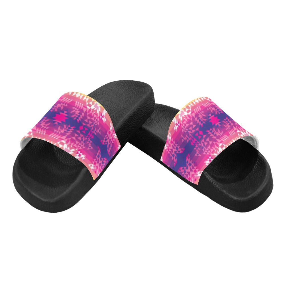 Soleil Overlay Women's Slide Sandals (Model 057) sandals e-joyer