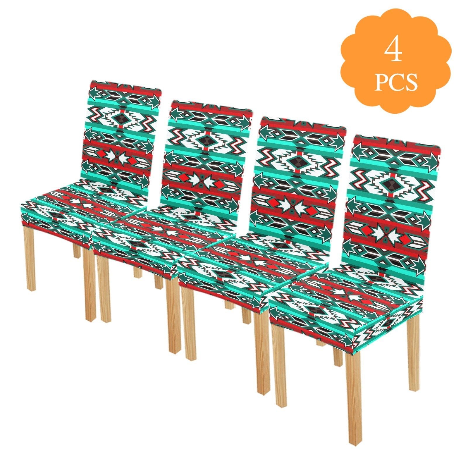 Southwest Journey Chair Cover (Pack of 4) Chair Cover (Pack of 4) e-joyer