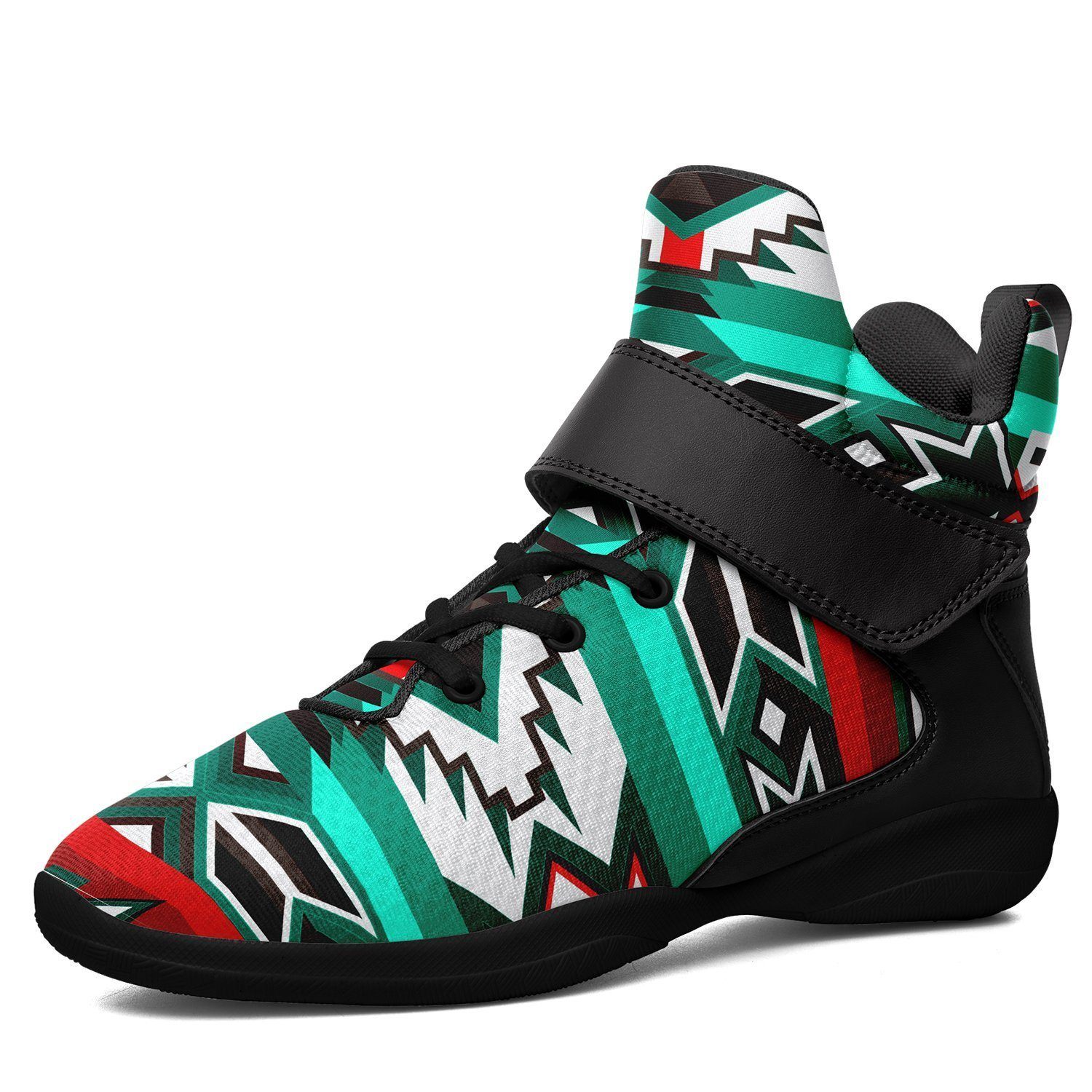 Southwest Journey Kid's Ipottaa Basketball / Sport High Top Shoes 49 Dzine US Child 12.5 / EUR 30 Black Sole with Black Strap