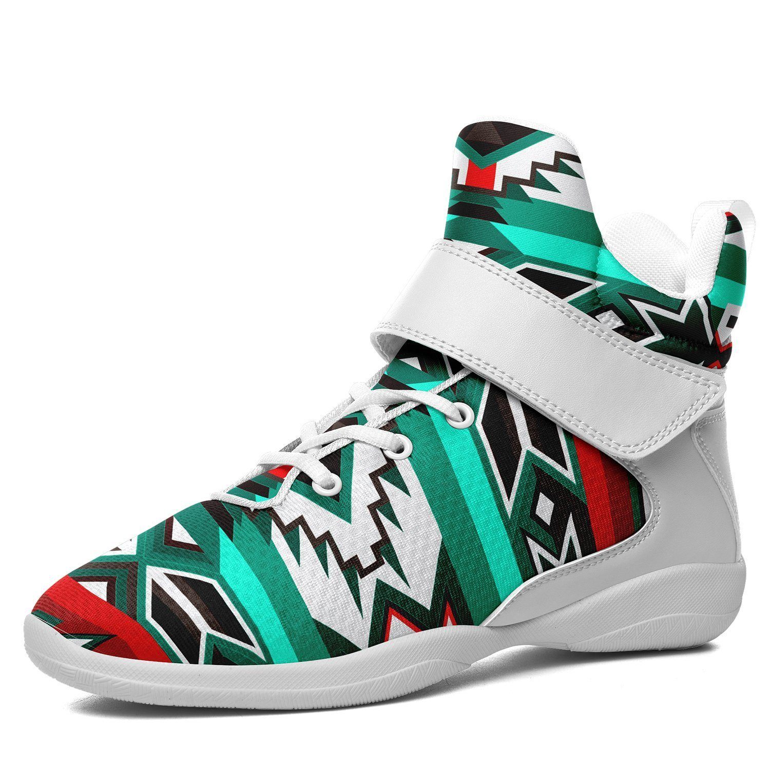 Southwest Journey Kid's Ipottaa Basketball / Sport High Top Shoes 49 Dzine US Child 12.5 / EUR 30 White Sole with White Strap