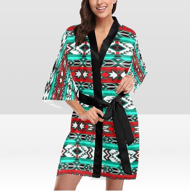 Southwest Journey Kimono Robe Artsadd