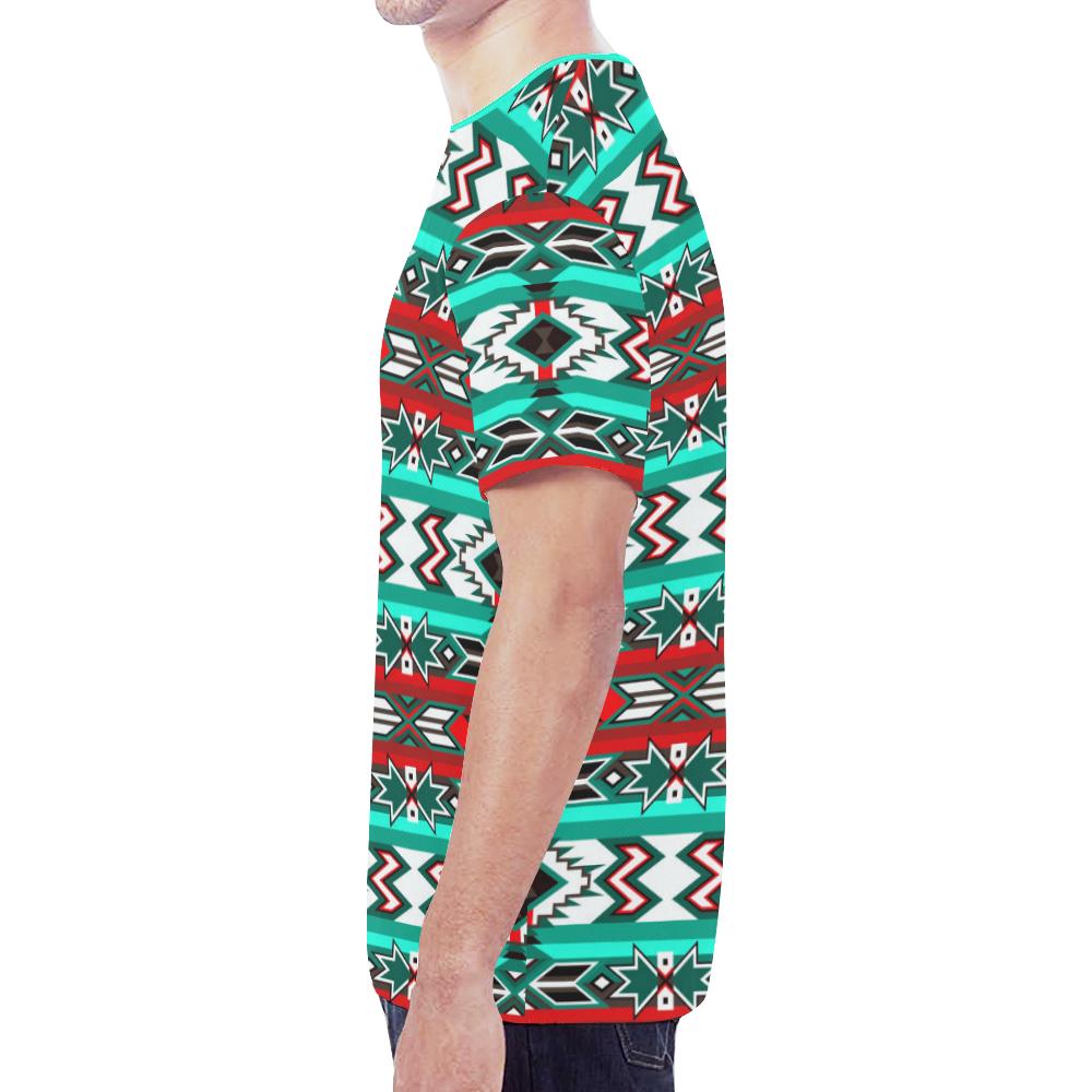 Southwest Journey New All Over Print T-shirt for Men/Large Size (Model T45) New All Over Print T-shirt for Men/Large (T45) e-joyer