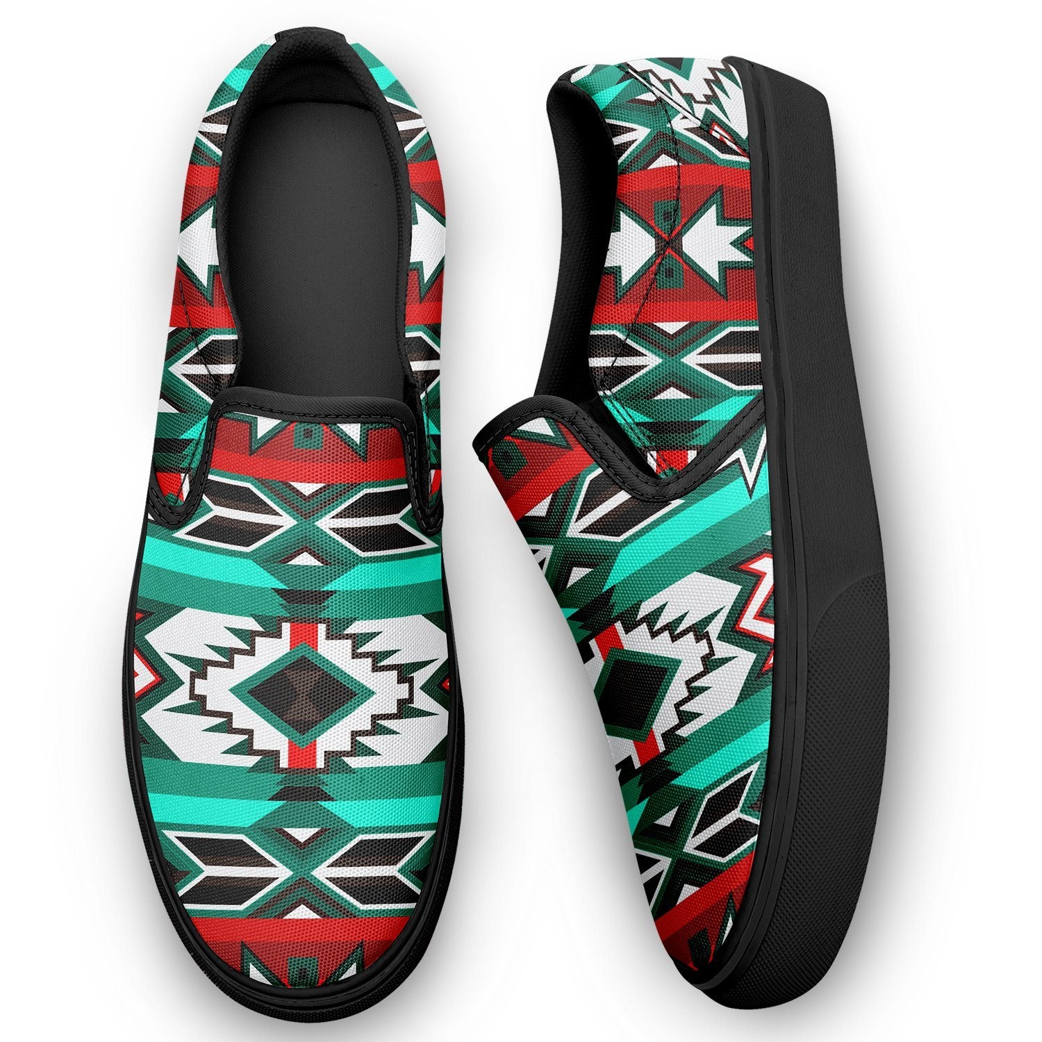 Southwest Journey Otoyimm Canvas Slip On Shoes 49 Dzine