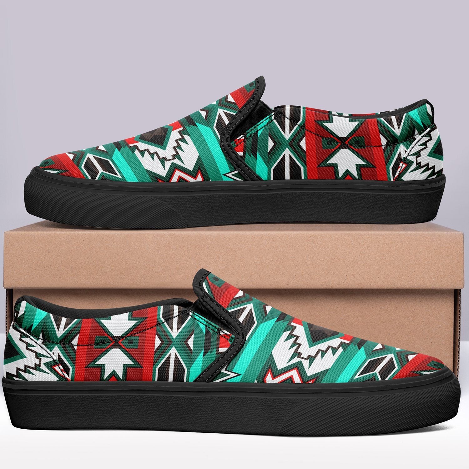 Southwest Journey Otoyimm Canvas Slip On Shoes 49 Dzine