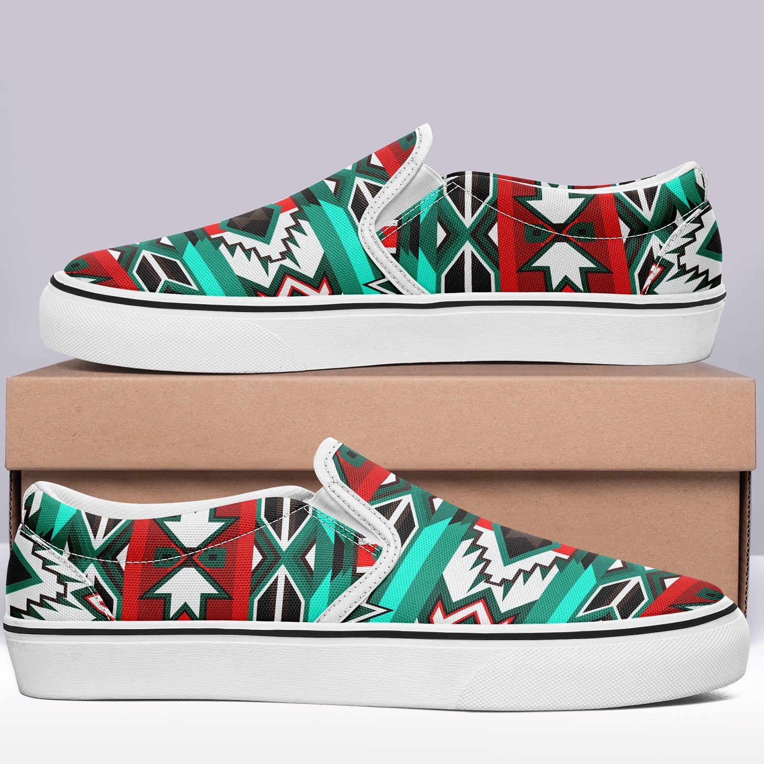 Southwest Journey Otoyimm Canvas Slip On Shoes 49 Dzine