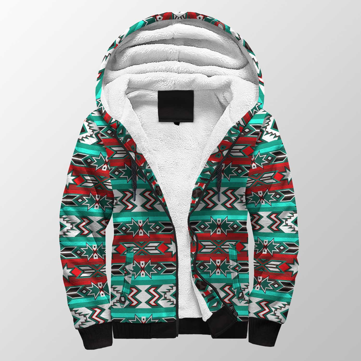 Southwest Journey Sherpa Hoodie 49 Dzine