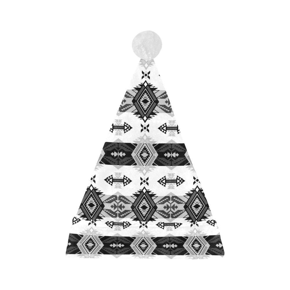 Sovereign Nation Black and White Santa Hat Santa Hat e-joyer