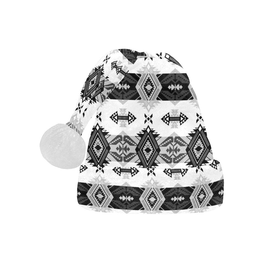 Sovereign Nation Black and White Santa Hat Santa Hat e-joyer