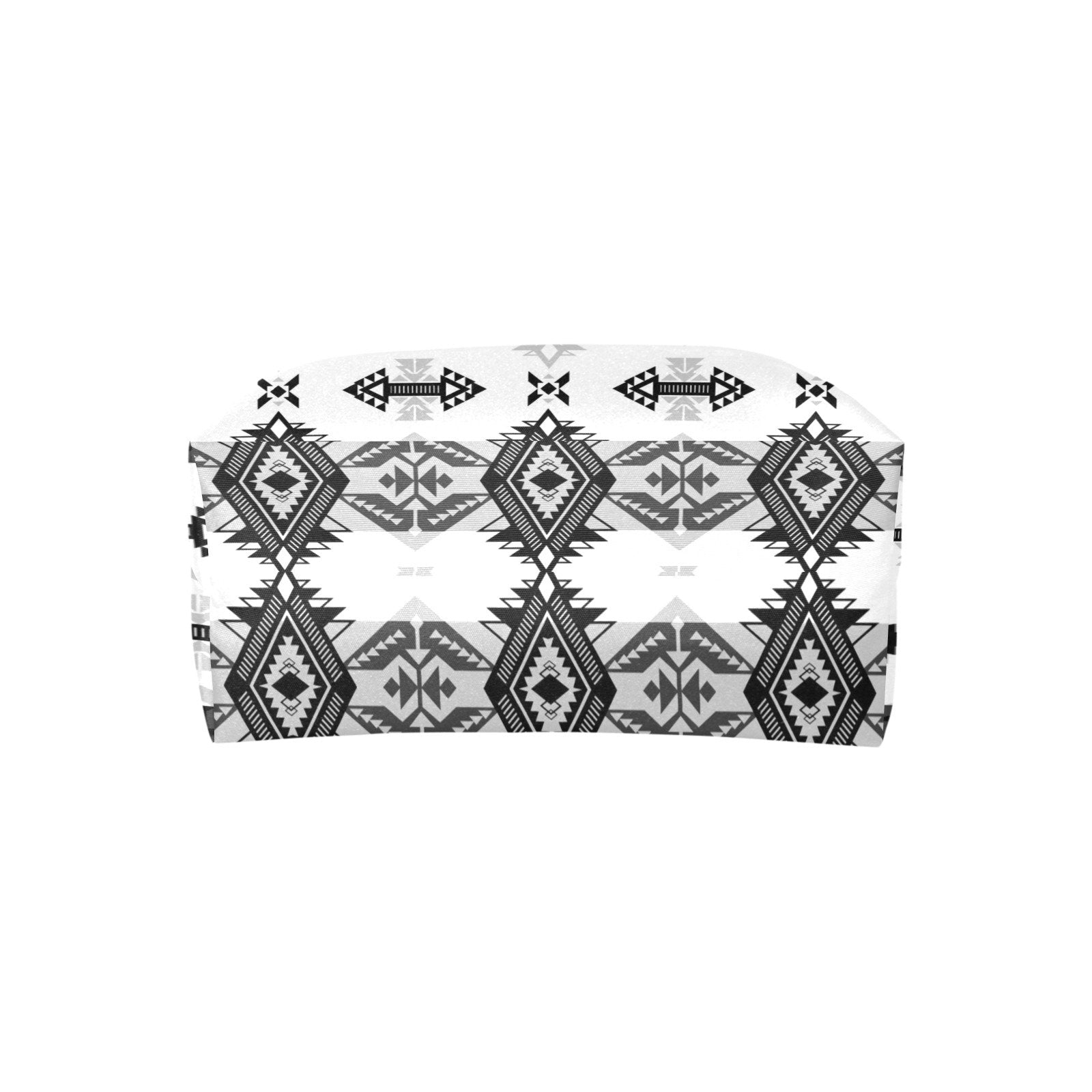 Sovereign Nation Black and White Single-Shoulder Lady Handbag (Model 1714) bag e-joyer