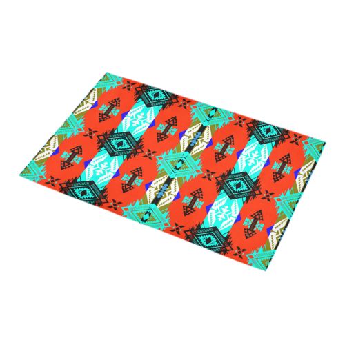 Sovereign Nation Blue Bath Rug 16''x 28'' Bath Rug 16''x 28'' e-joyer
