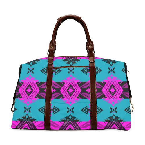 Sovereign Nation Deep Lake and Sunset Classic Travel Bag (Model 1643) Remake Classic Travel Bags (1643) e-joyer
