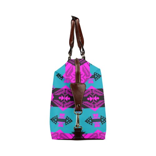 Sovereign Nation Deep Lake and Sunset Classic Travel Bag (Model 1643) Remake Classic Travel Bags (1643) e-joyer