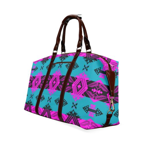 Sovereign Nation Deep Lake and Sunset Classic Travel Bag (Model 1643) Remake Classic Travel Bags (1643) e-joyer