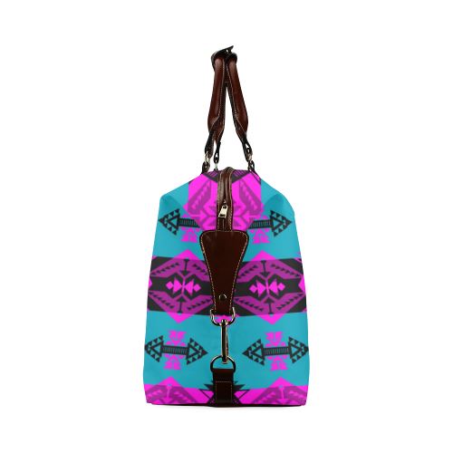 Sovereign Nation Deep Lake and Sunset Classic Travel Bag (Model 1643) Remake Classic Travel Bags (1643) e-joyer