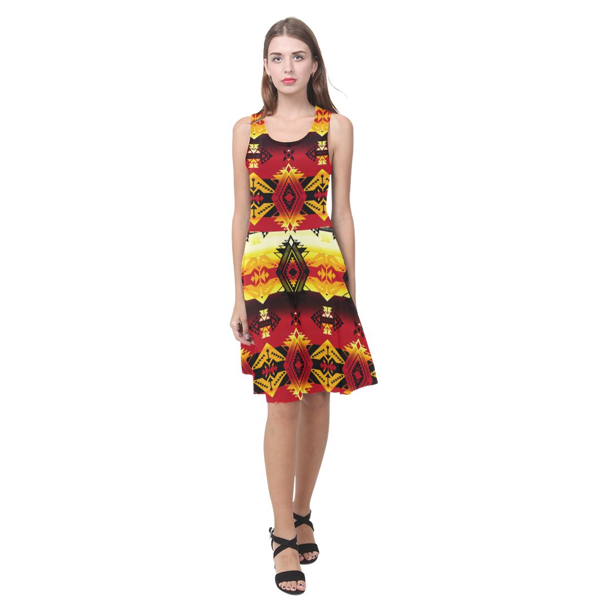 Sovereign Nation Fire Atalanta Casual Sundress(Model D04) Atalanta Sundress (D04) e-joyer