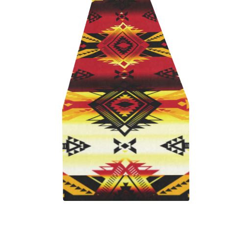 Sovereign Nation Fire Table Runner 16x72 inch Table Runner 16x72 inch e-joyer