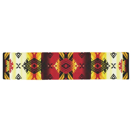 Sovereign Nation Fire Table Runner 16x72 inch Table Runner 16x72 inch e-joyer