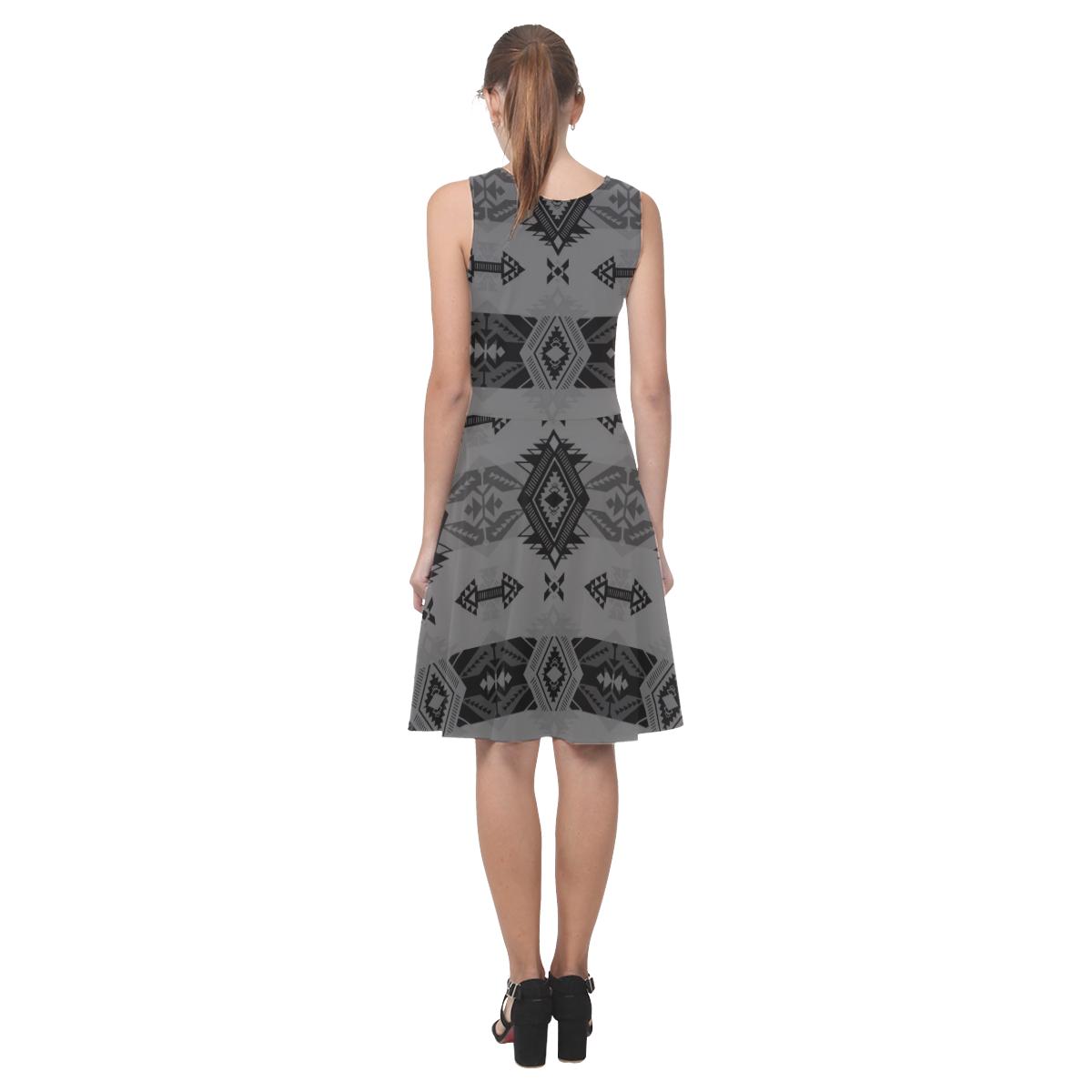 Sovereign Nation Gray Atalanta Casual Sundress(Model D04) Atalanta Sundress (D04) e-joyer