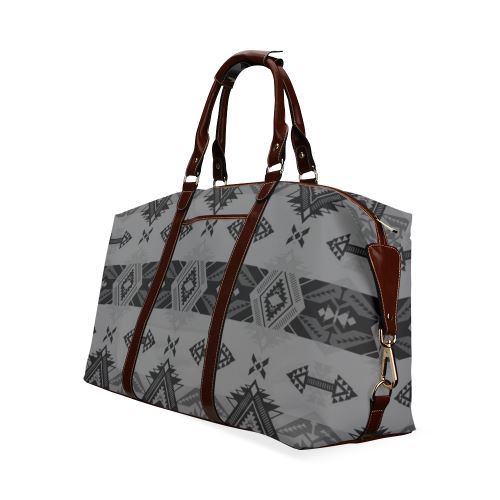 Sovereign Nation Gray Classic Travel Bag (Model 1643) Remake Classic Travel Bags (1643) e-joyer