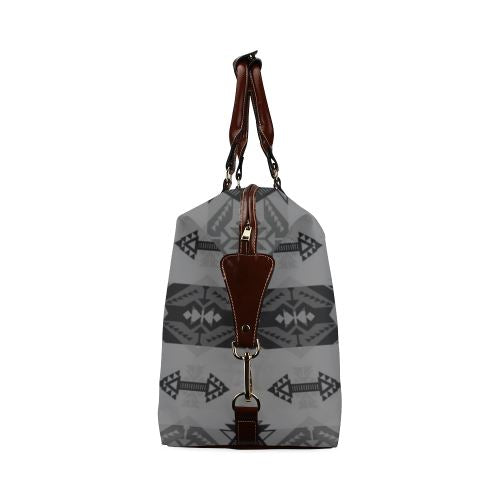 Sovereign Nation Gray Classic Travel Bag (Model 1643) Remake Classic Travel Bags (1643) e-joyer