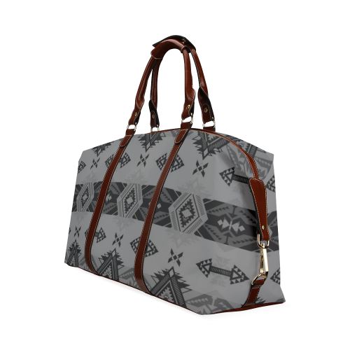 Sovereign Nation Gray Classic Travel Bag (Model 1643) Remake Classic Travel Bags (1643) e-joyer
