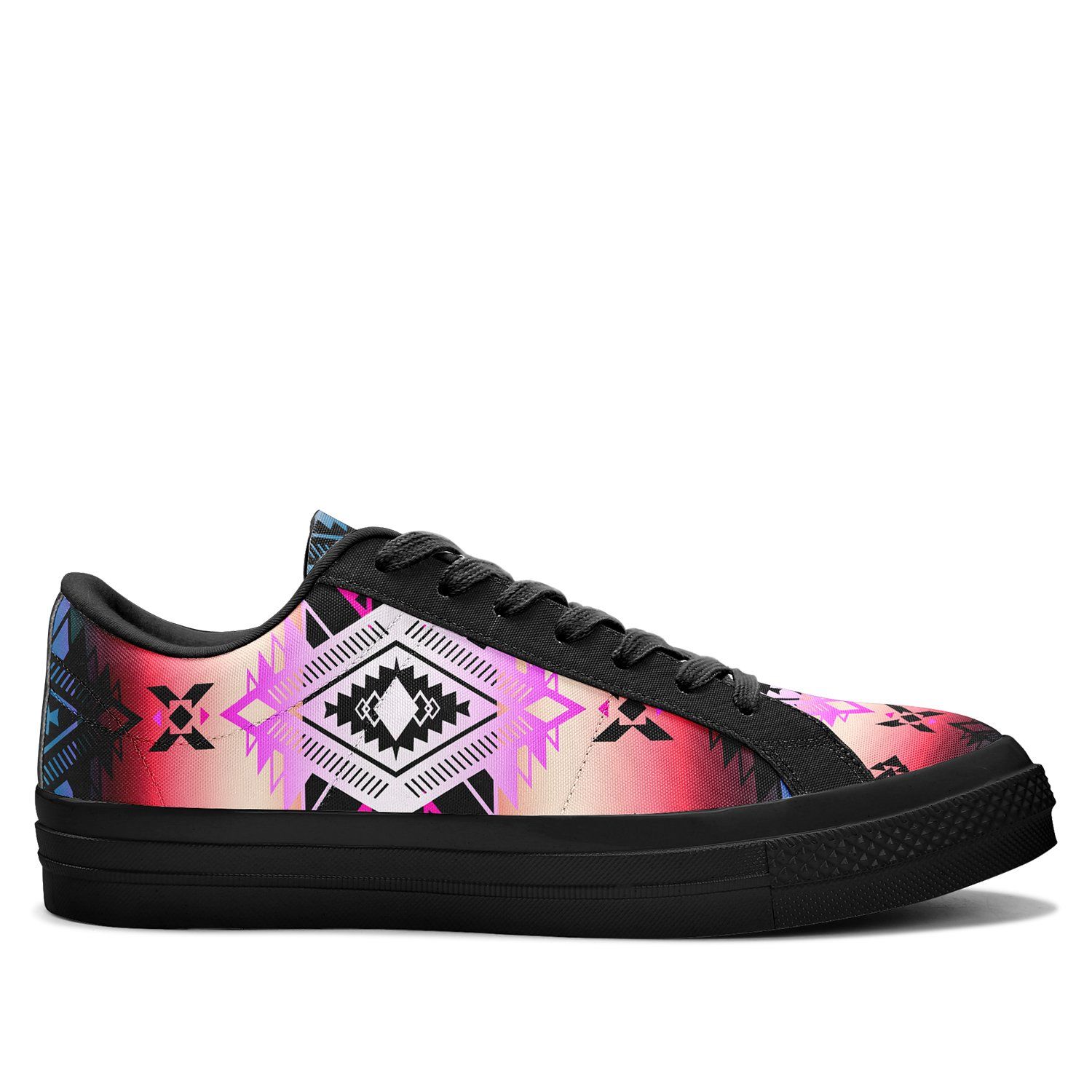 Sovereign Nation Skies Aapisi Low Top Canvas Shoes Black Sole aapisi Herman