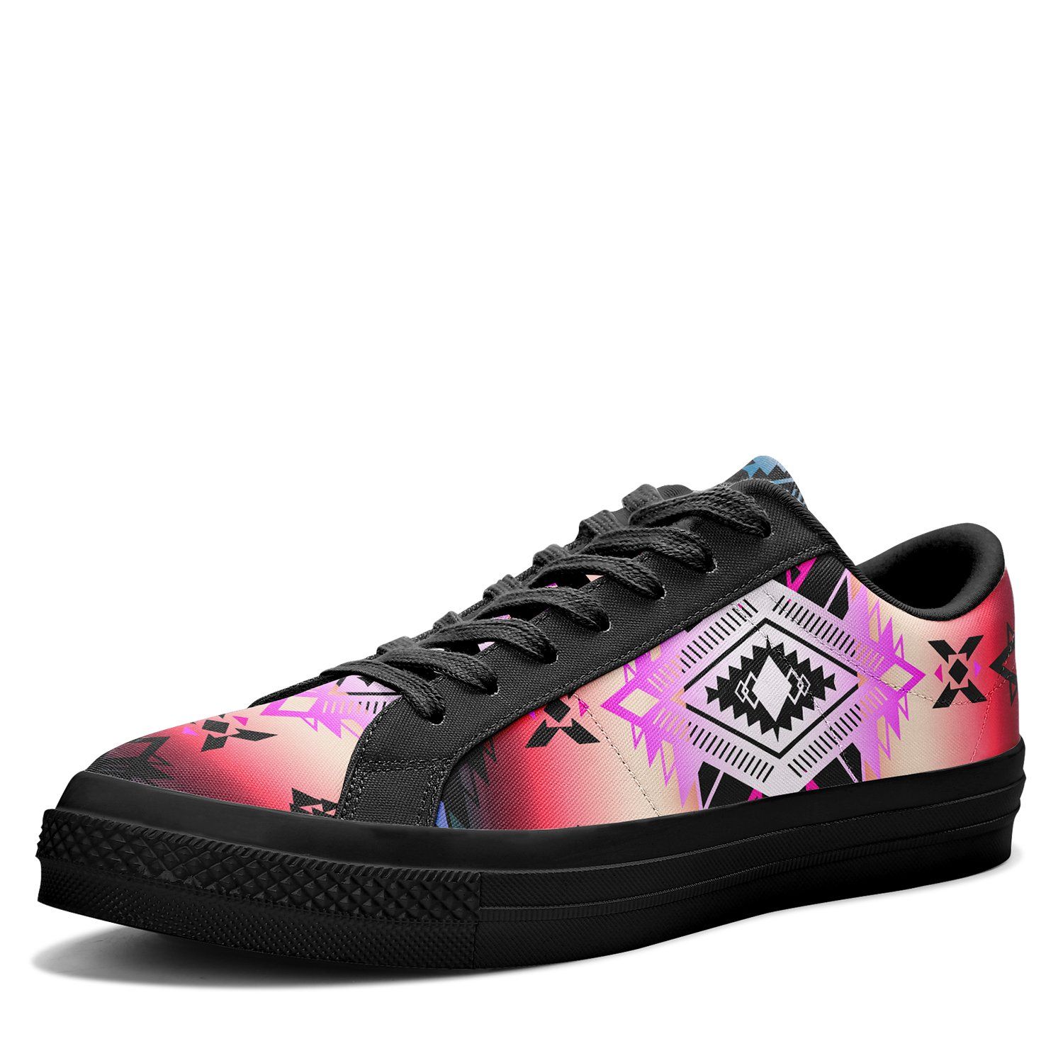 Sovereign Nation Skies Aapisi Low Top Canvas Shoes Black Sole aapisi Herman