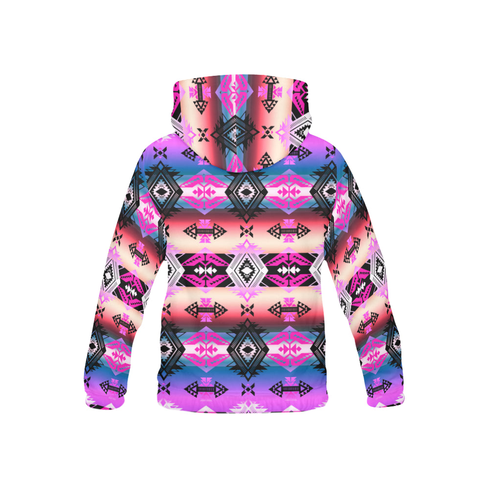 Sovereign Nation Skies All Over Print Hoodie for Kid (USA Size) (Model H13) All Over Print Hoodie for Kid (H13) e-joyer