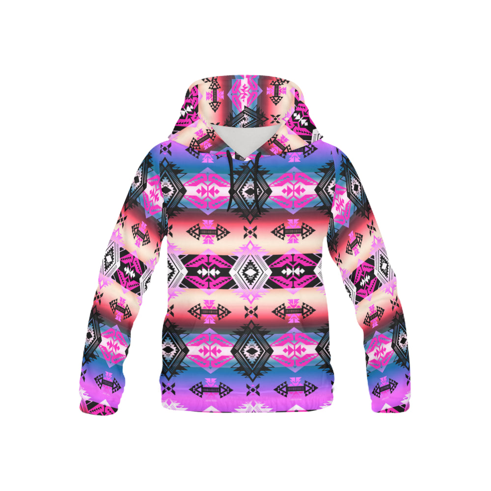 Sovereign Nation Skies All Over Print Hoodie for Kid (USA Size) (Model H13) All Over Print Hoodie for Kid (H13) e-joyer