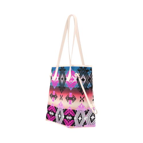 Sovereign Nation Skies Clover Canvas Tote Bag (Model 1661) Clover Canvas Tote Bag (1661) e-joyer