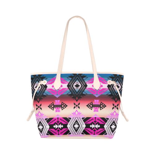 Sovereign Nation Skies Clover Canvas Tote Bag (Model 1661) Clover Canvas Tote Bag (1661) e-joyer