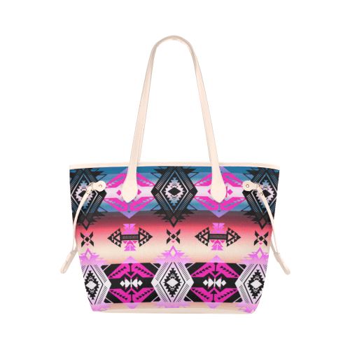 Sovereign Nation Skies Clover Canvas Tote Bag (Model 1661) Clover Canvas Tote Bag (1661) e-joyer