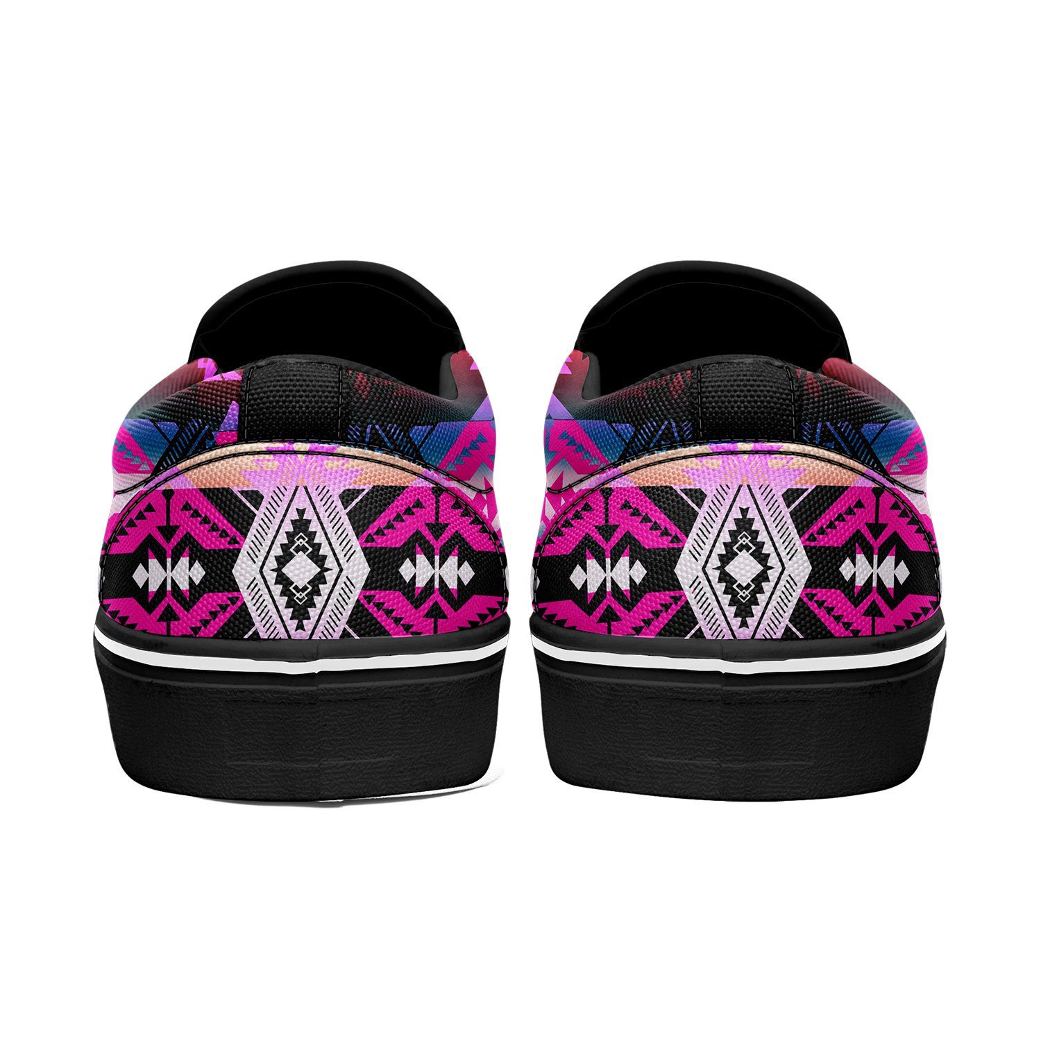 Sovereign Nation Skies Otoyimm Kid's Canvas Slip On Shoes otoyimm Herman