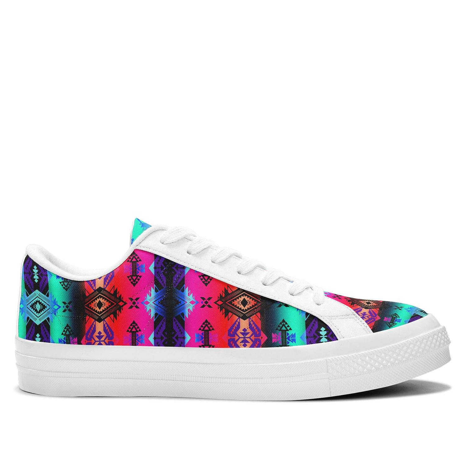 Sovereign Nation Sunrise Aapisi Low Top Canvas Shoes White Sole 49 Dzine