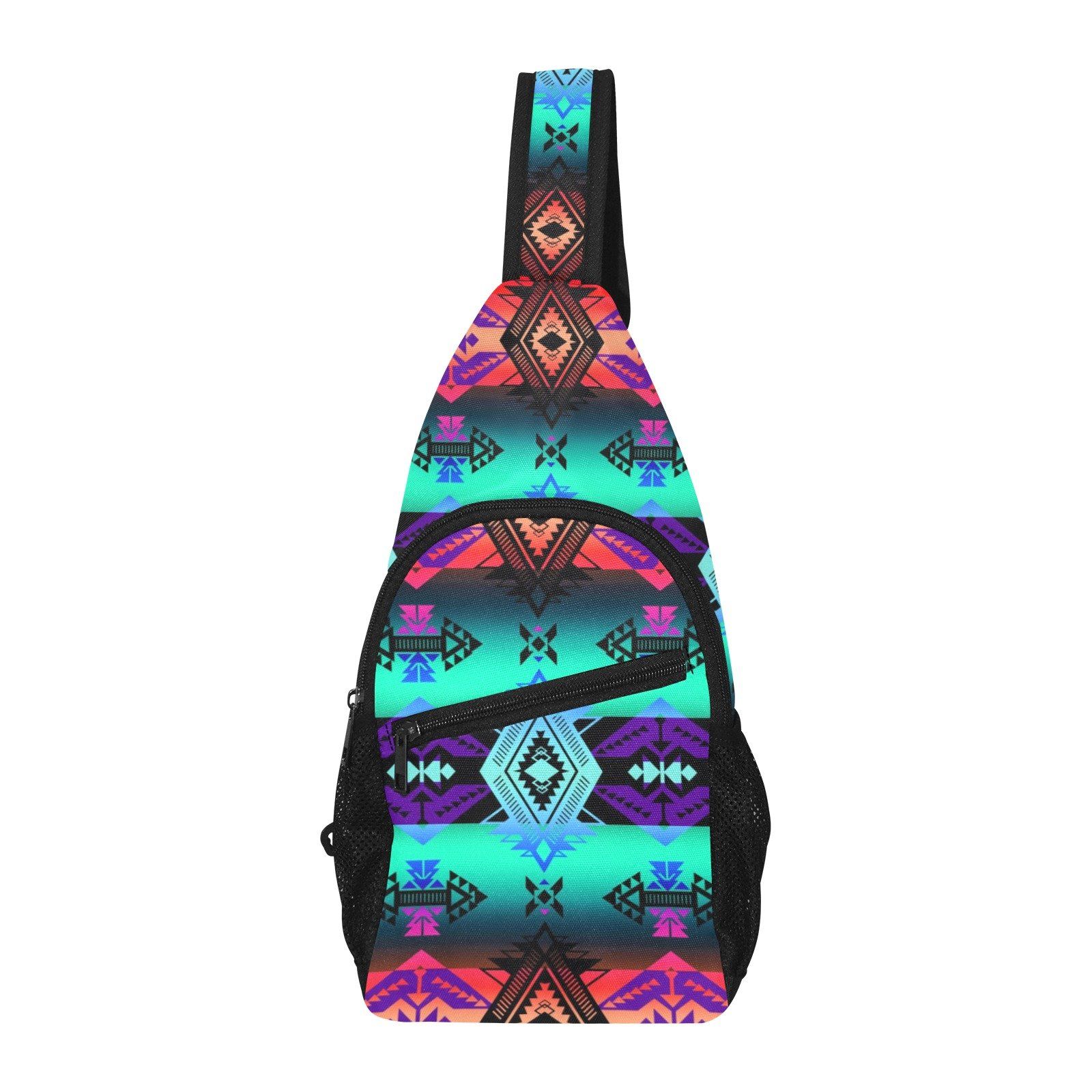 Sovereign Nation Sunrise All Over Print Chest Bag (Model 1719) All Over Print Chest Bag (1719) e-joyer
