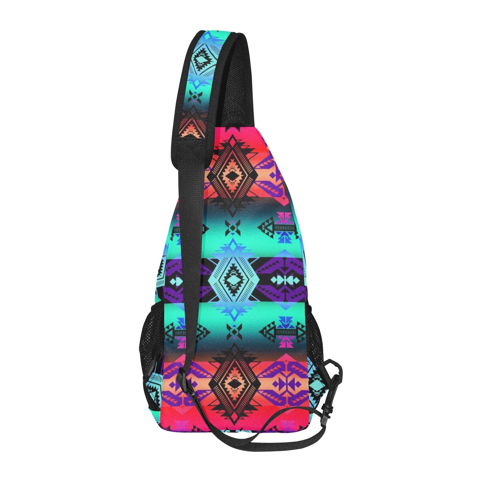 Sovereign Nation Sunrise All Over Print Chest Bag (Model 1719) All Over Print Chest Bag (1719) e-joyer