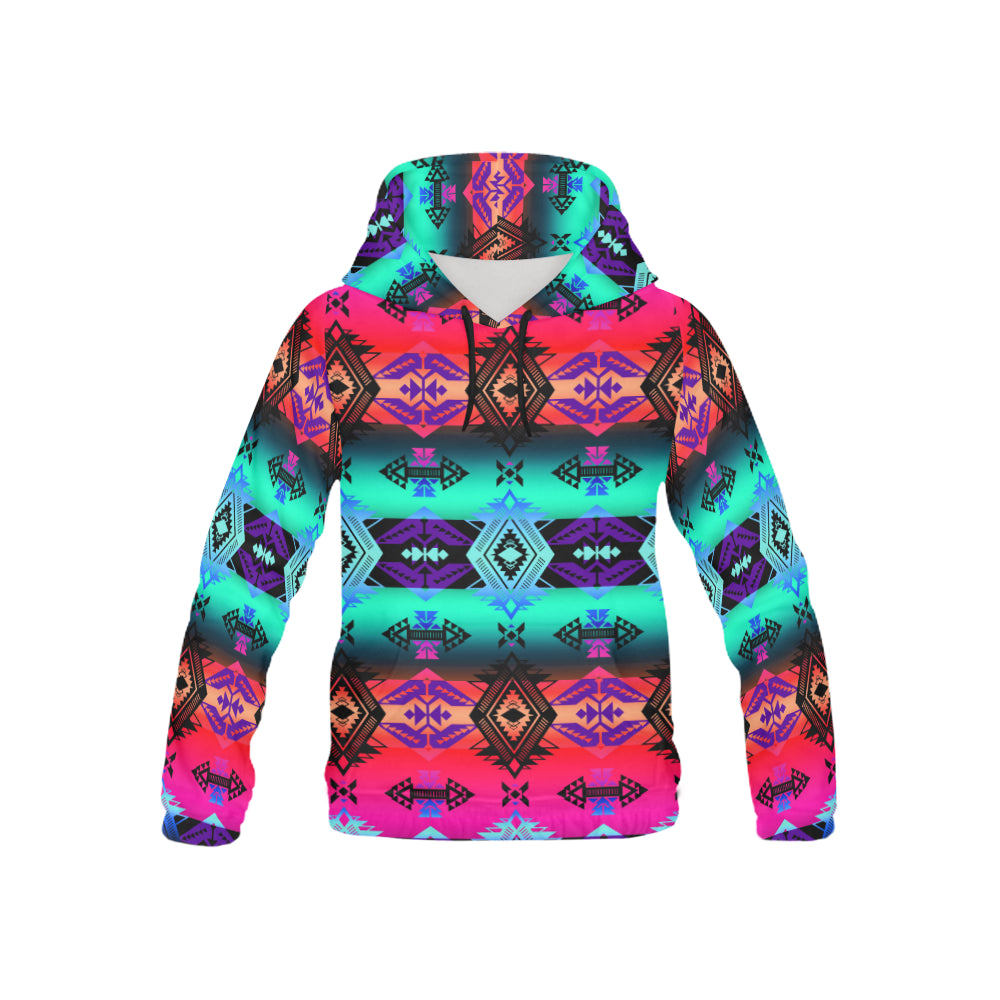 Sovereign Nation Sunrise All Over Print Hoodie for Kid (USA Size) (Model H13) All Over Print Hoodie for Kid (H13) e-joyer