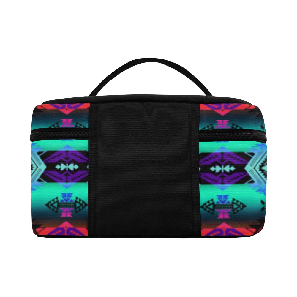 Sovereign Nation Sunrise Cosmetic Bag/Large (Model 1658) Cosmetic Bag e-joyer