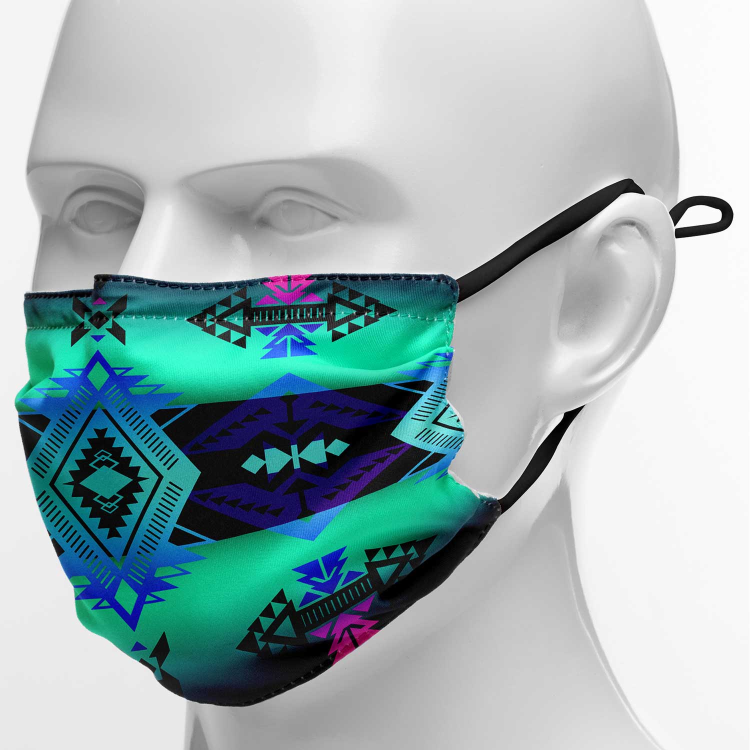 Sovereign Nation Sunrise Face Cover Herman