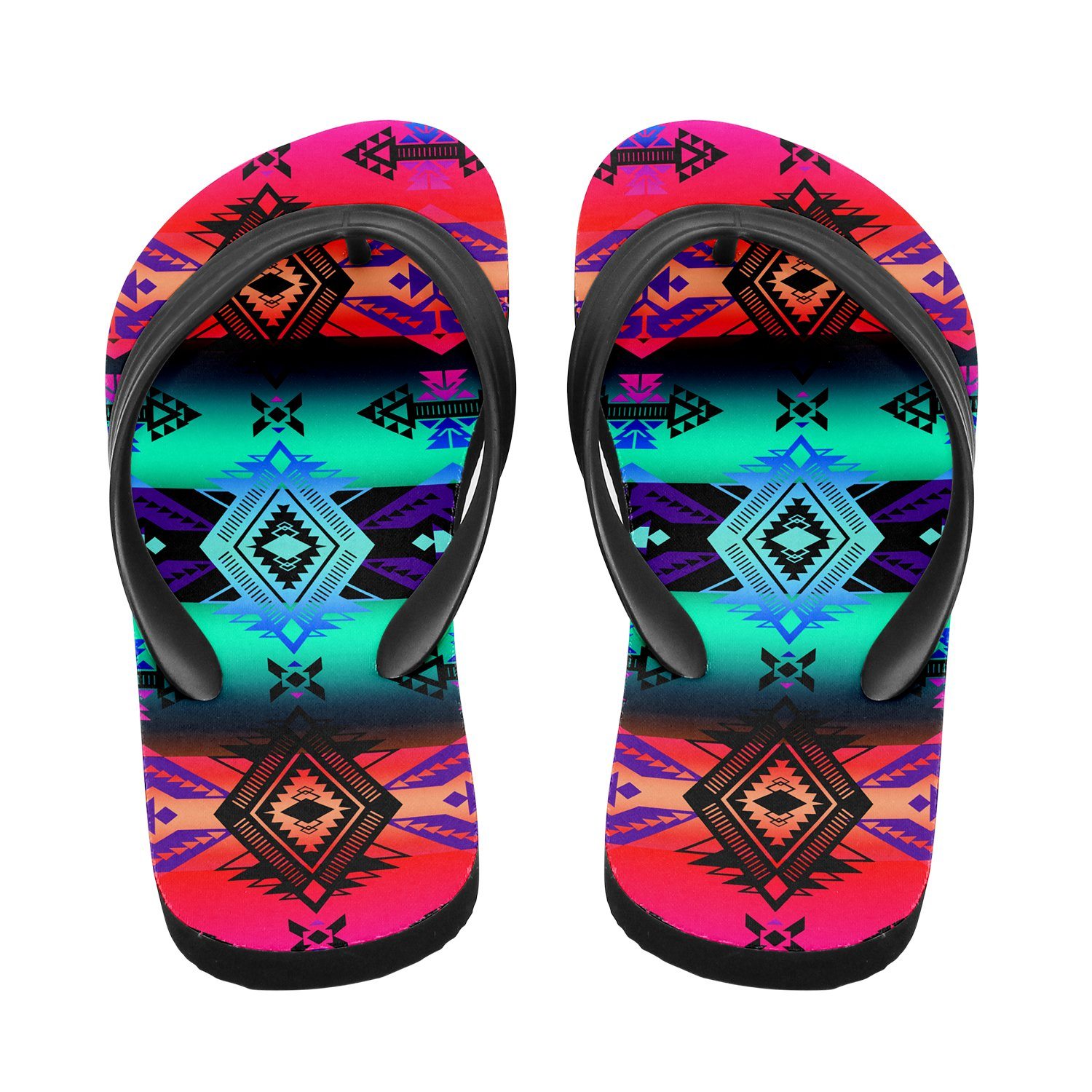 Sovereign Nation Sunrise Flip Flops 49 Dzine
