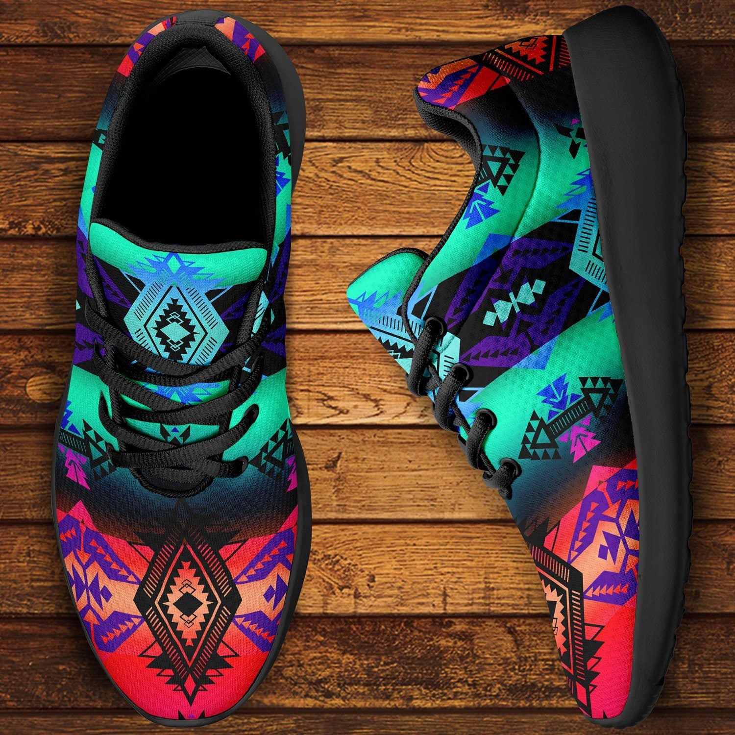 Sovereign Nation Sunrise Ikkaayi Sport Sneakers 49 Dzine