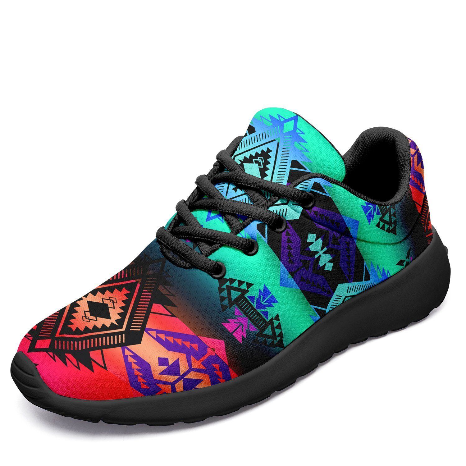 Sovereign Nation Sunrise Ikkaayi Sport Sneakers 49 Dzine US Women 4.5 / US Youth 3.5 / EUR 35 Black Sole