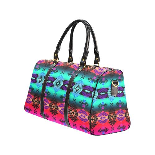 Sovereign Nation Sunrise New Waterproof Travel Bag/Large (Model 1639) Waterproof Travel Bags (1639) e-joyer