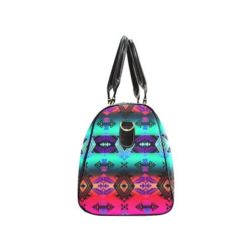 Sovereign Nation Sunrise New Waterproof Travel Bag/Large (Model 1639) Waterproof Travel Bags (1639) e-joyer